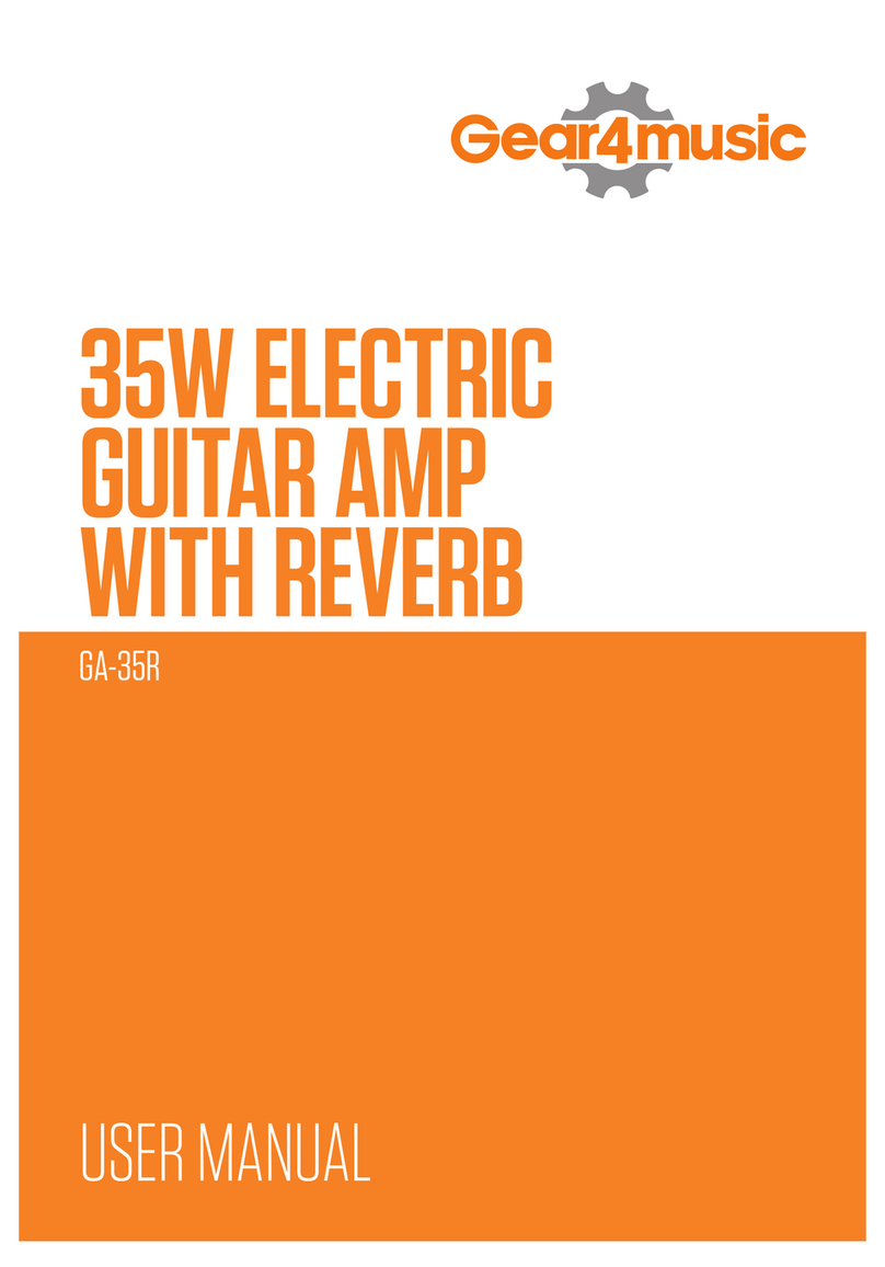 Gear4music GA-35R user manual