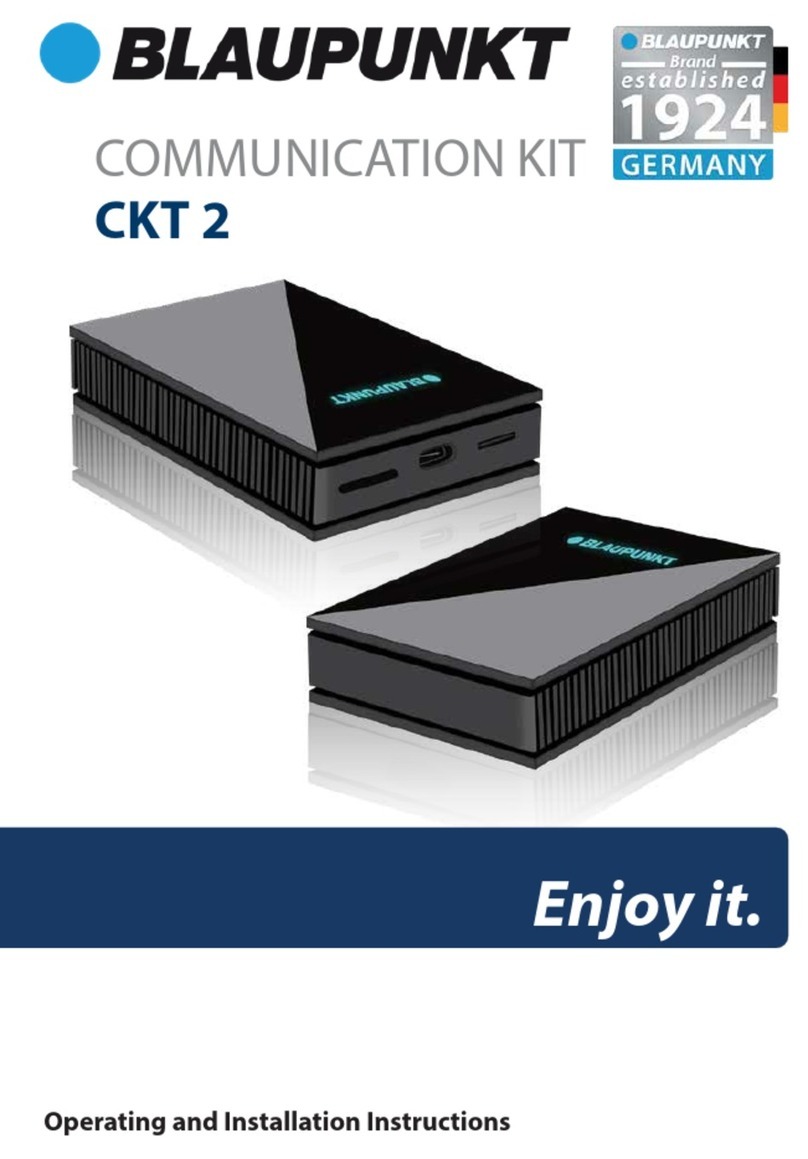 Blaupunkt CKT 2 manual