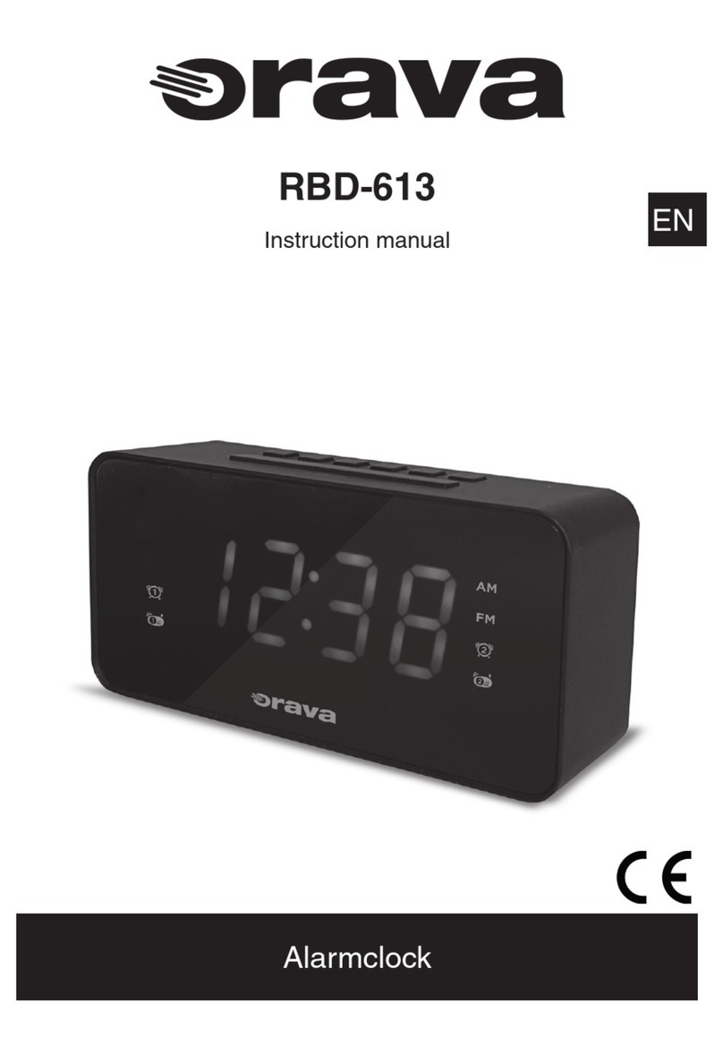 Orava RBD-613 instruction manual