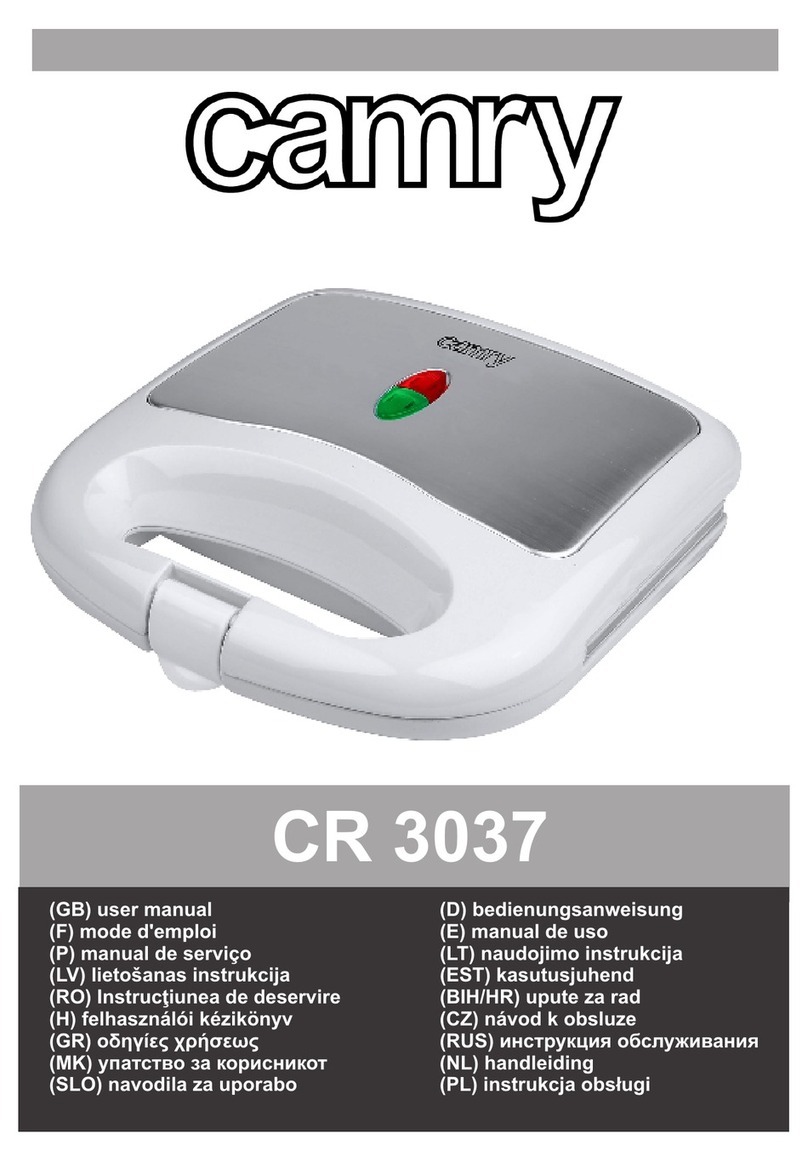 camry CR 3037 User manual