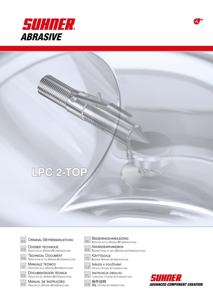 SUHNER ABRASIVE LPC 2-TOP Technical manual