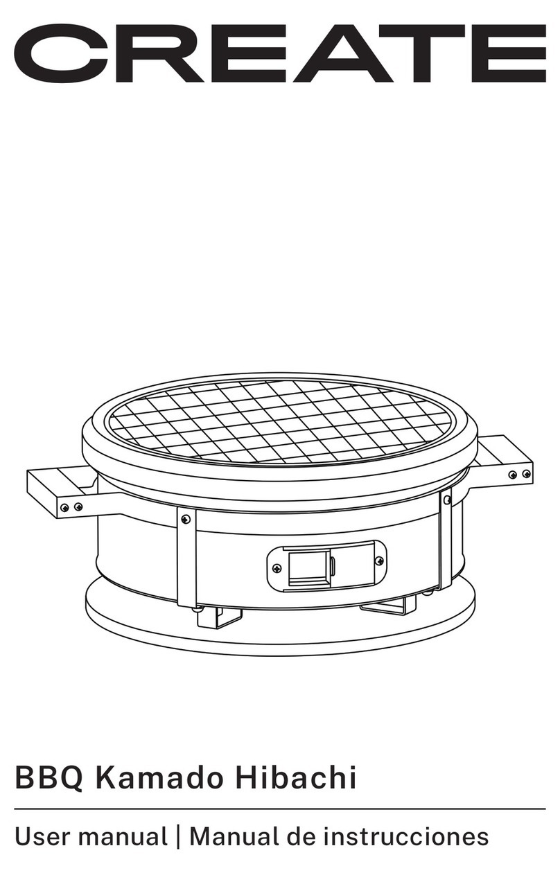 Create Kamado Hibachi user manual