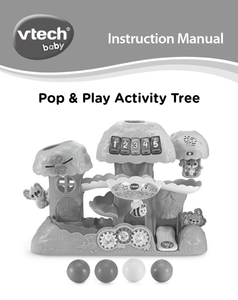 VTech Baby Pop & Play Activity Tree User manual