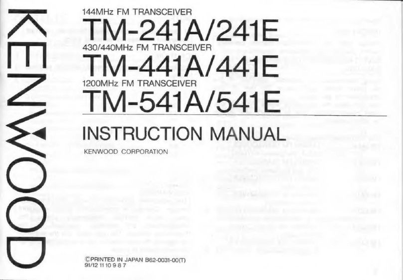 Kenwood TM-241A instruction manual