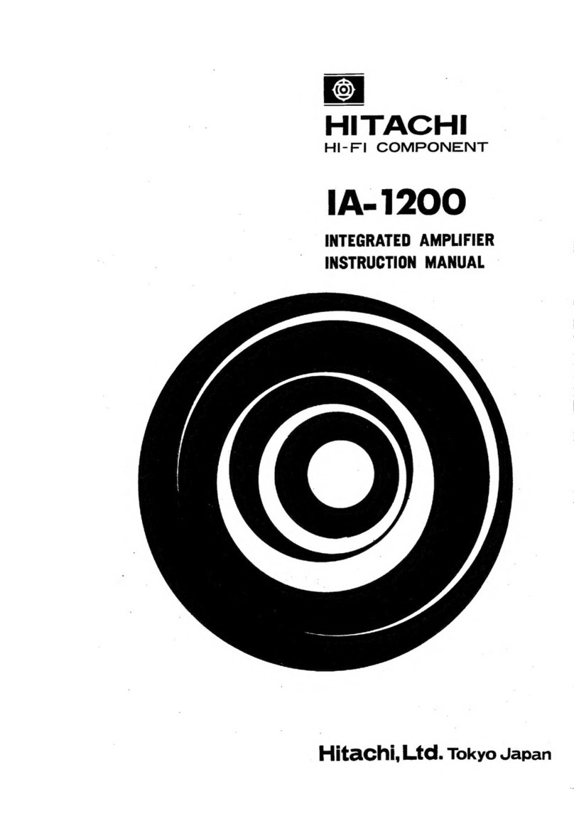 Hitachi IA-1200 instruction manual