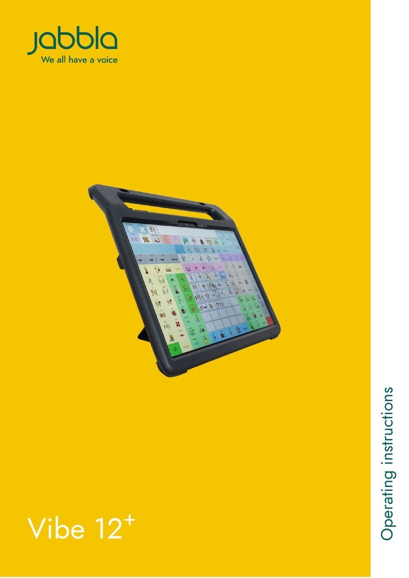 Jabbla Vibe 12+ User manual