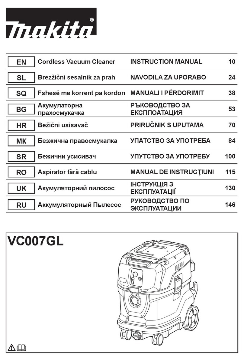 Makita VC007GL User manual