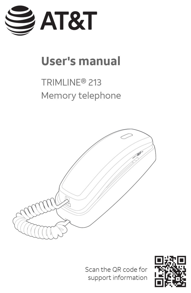 AT&T TRIMLINE 213 User manual