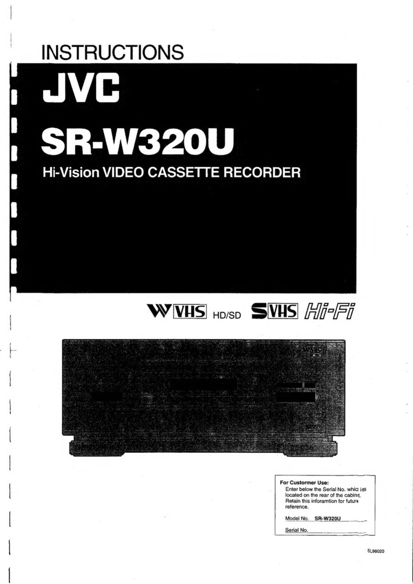 JVC SR-W320U User manual
