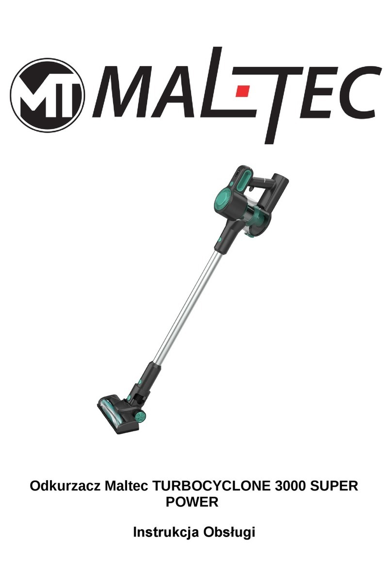 MALTEC TURBOCYCLONE 3000 SUPER POWER instruction manual