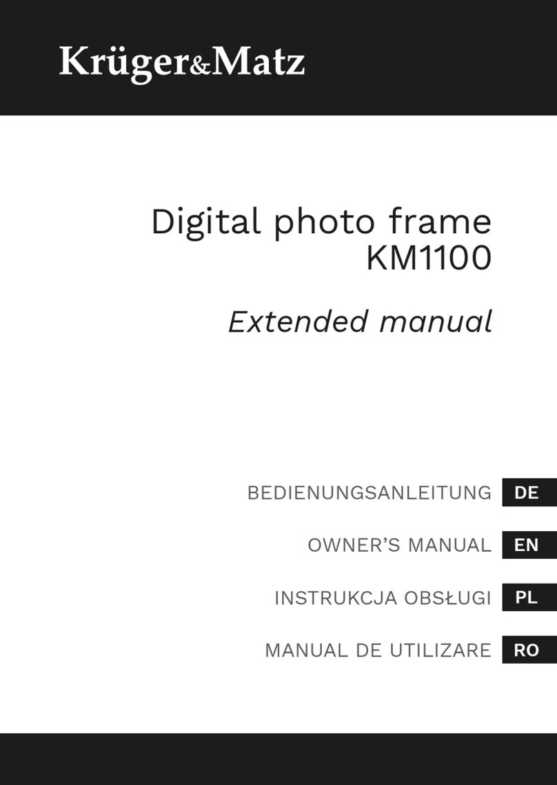 Krüger & Matz KM1100 owner's manual