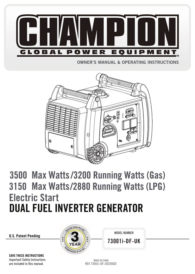 Champion 73001i-DF-UK System manual