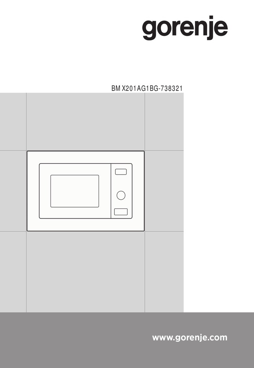 Gorenje BMX201AG1BG manual