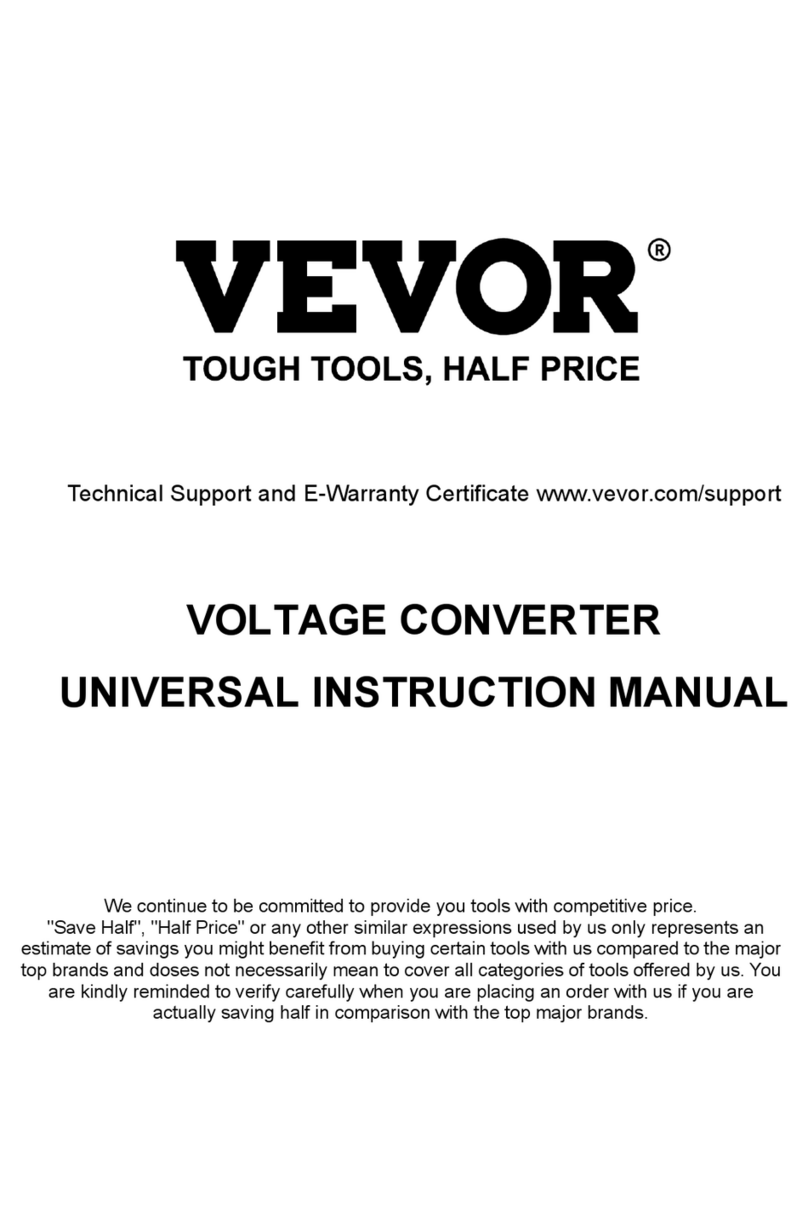 VEVOR SV-500VA Universal instruction manual