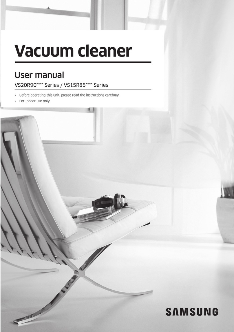 Samsung VS20R9049T3 User manual
