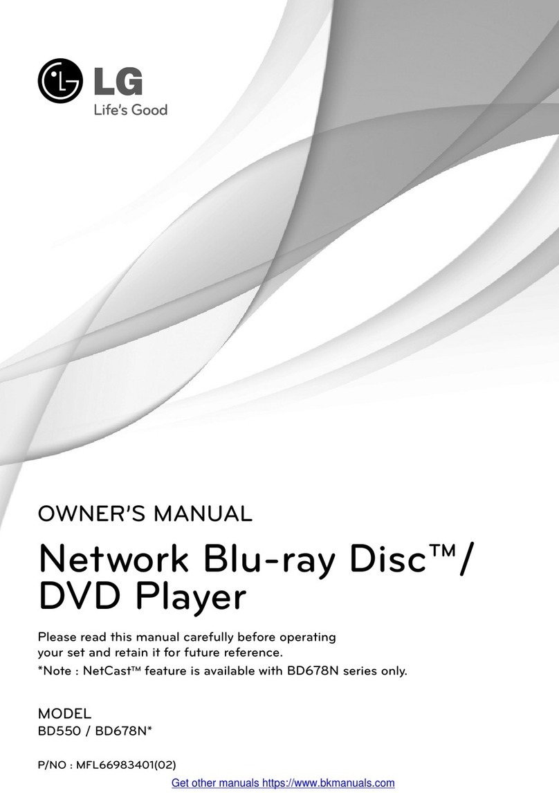 LG BD678N owner's manual