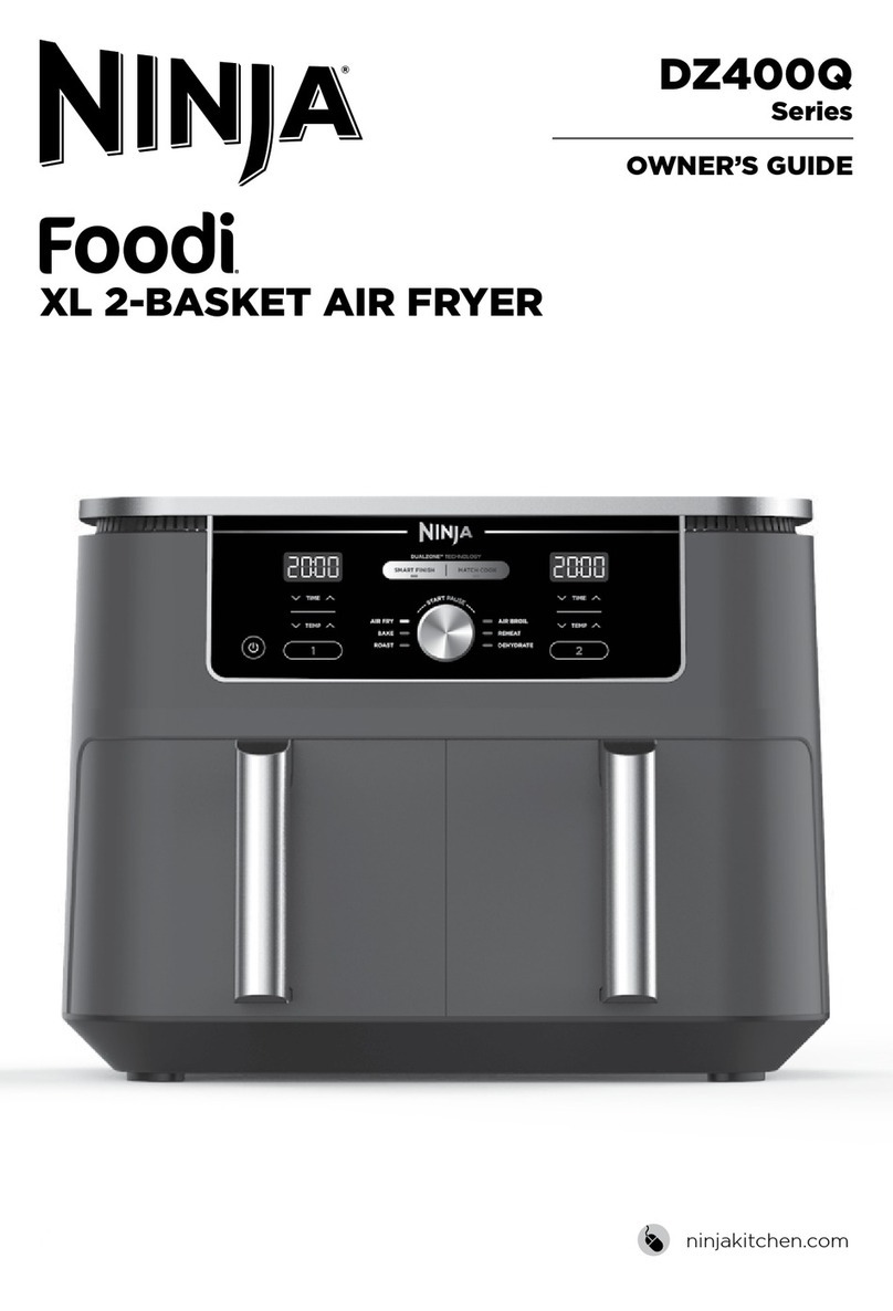 Ninja Foodi DZ400Q Series User manual