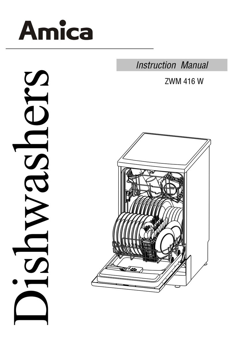 Amica ZWM 416 W User manual