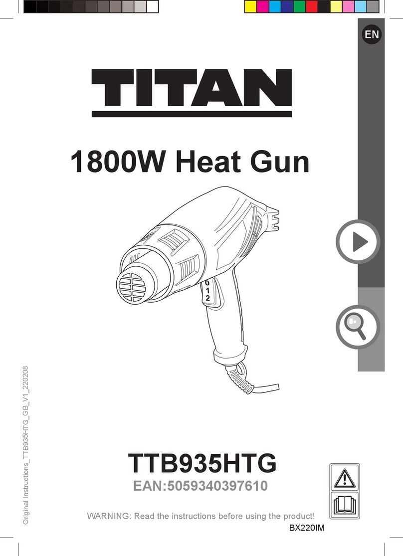 Titan TTB935HTG User manual