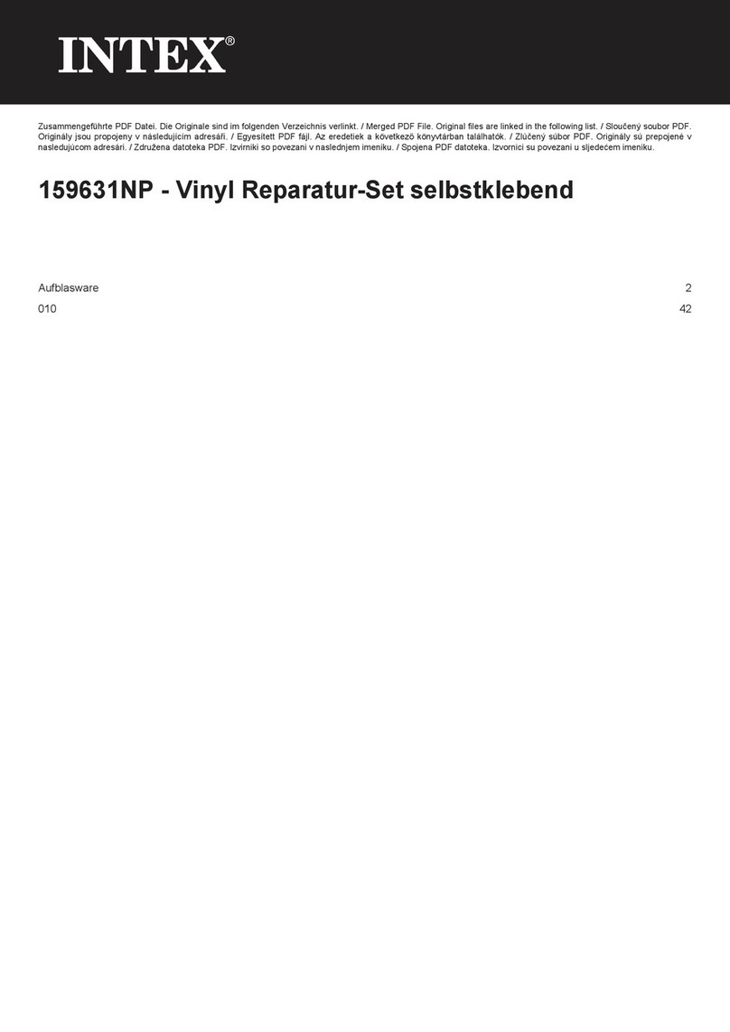 Intex 159631NP User manual
