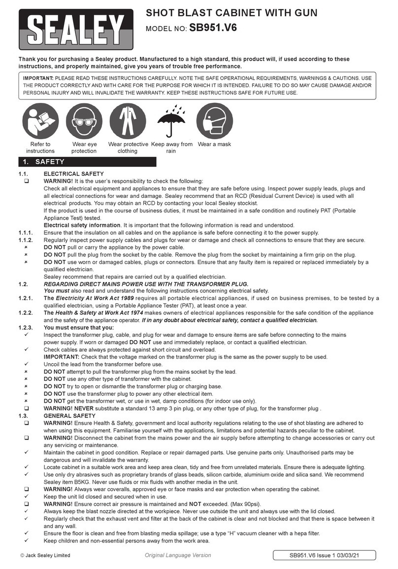 Sealey SB951.V6 manual