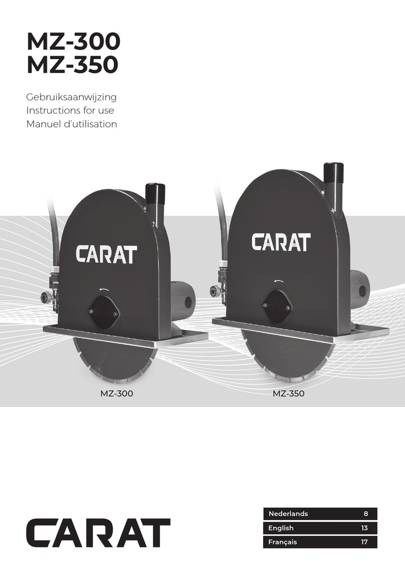 Carat MZ-300 Instructions for use