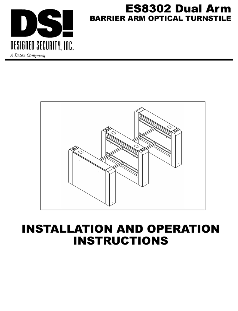 DELEX DSI ES8302 Dual Arm Installation and operation instruction DELEX DSI ES8302 Dual Arm Installation and operation instruction