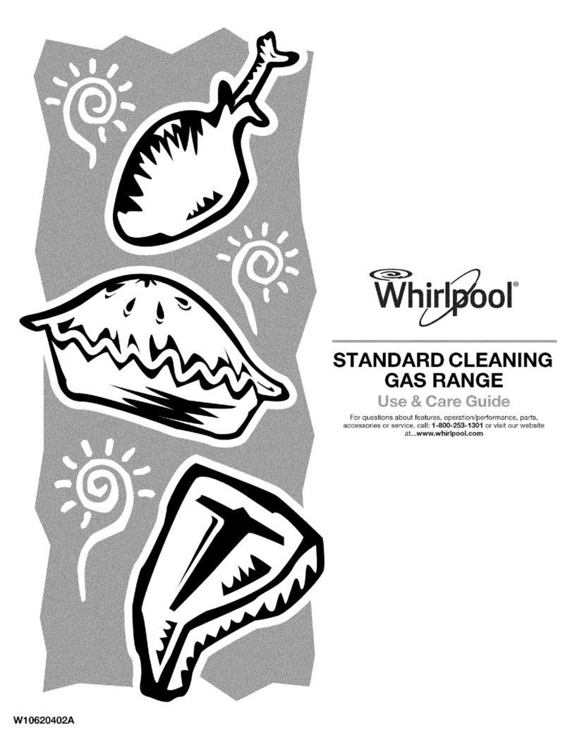 Whirlpool WFG320M0BS3 Use & care guide