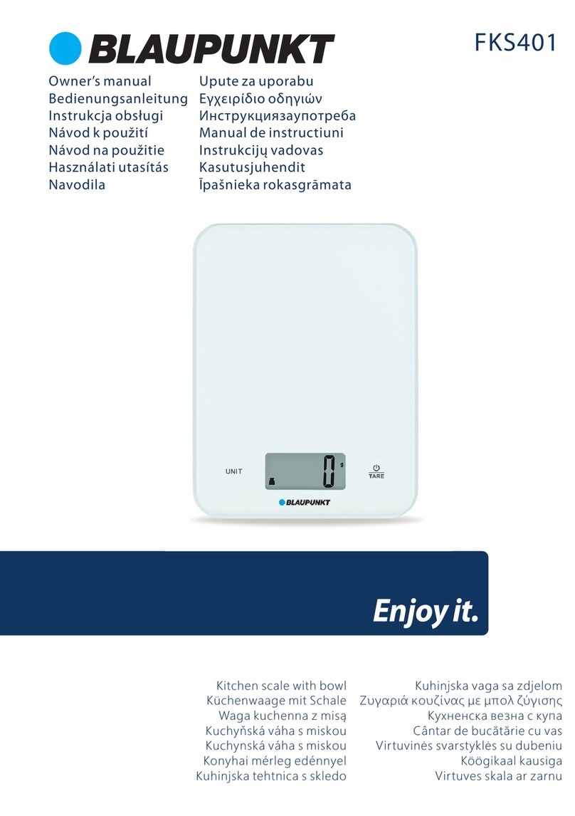 Blaupunkt FKS401 User manual