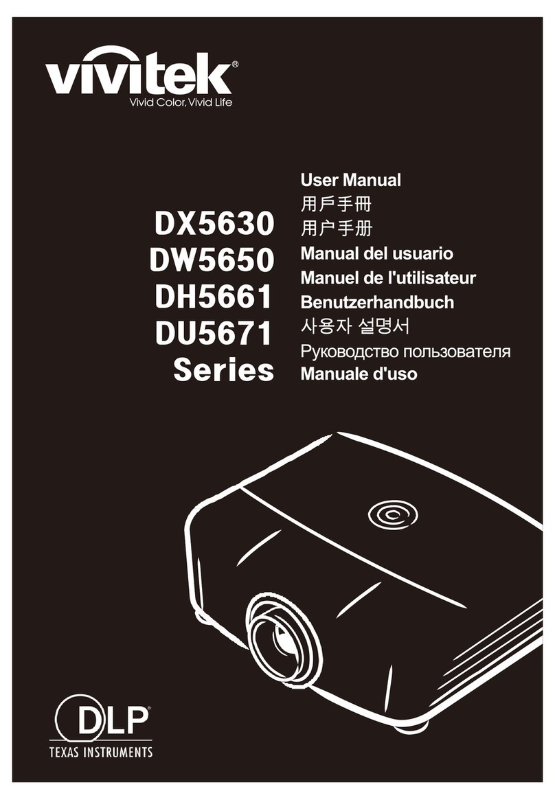 DLP Texas Instruments DX5630 Series User manual DLP Texas Instruments DX5630 Series User manual