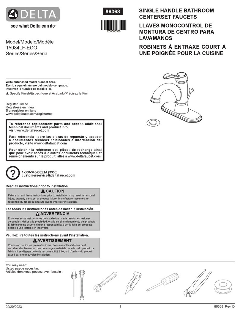 Delta 15984LF-ECO Series User manual