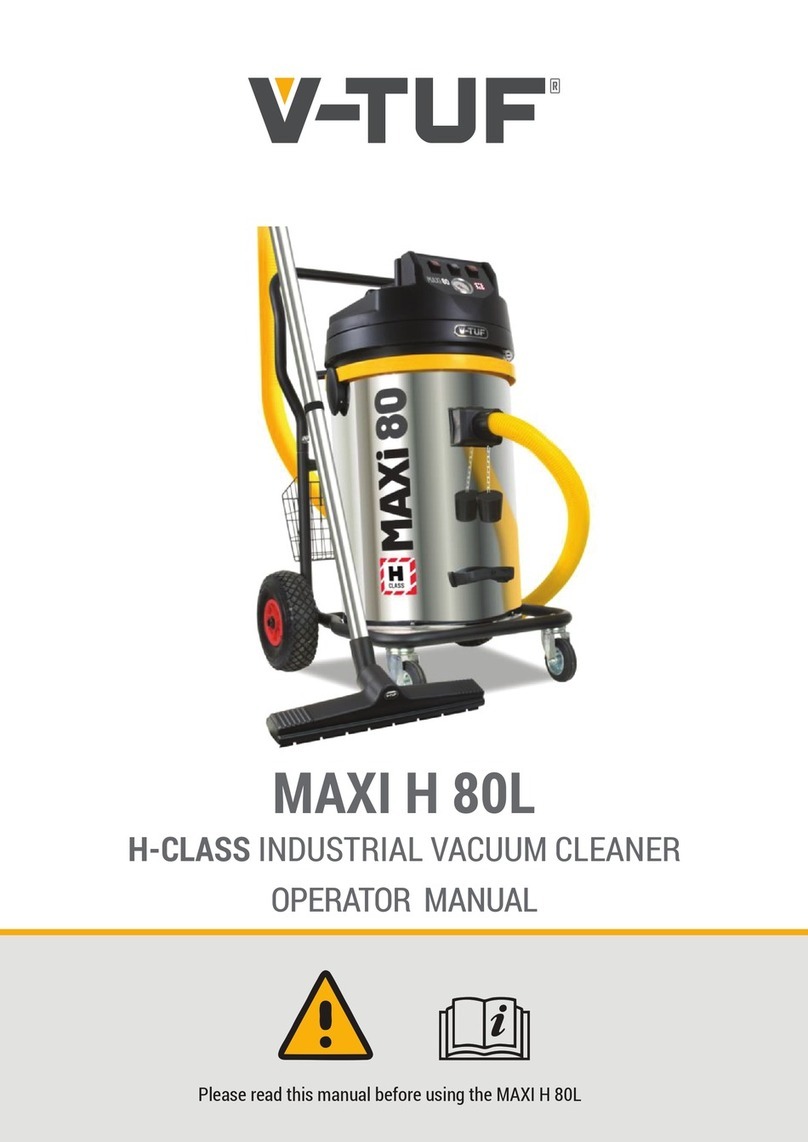 V-TUF MAXI H 80L User manual V-TUF MAXI H 80L User manual