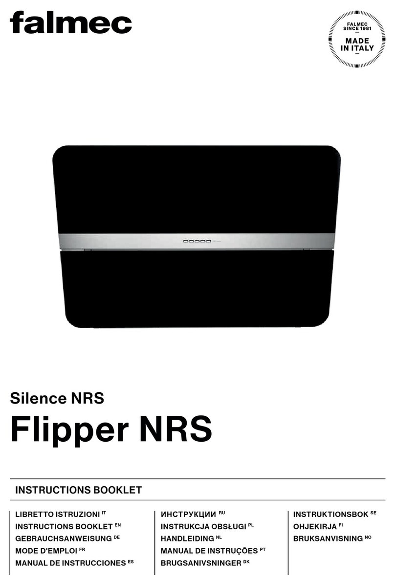 FALMEC Flipper NRS FLIPP85NW Instruction booklet FALMEC Flipper NRS FLIPP85NW Instruction booklet