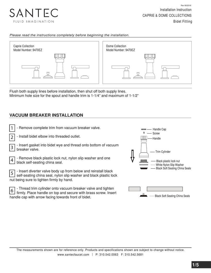 Santec Caprie 9470EZ User manual