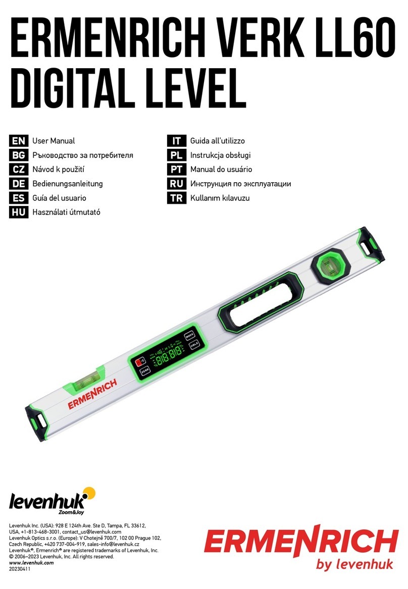 Levenhuk Ermenrich Verk LL60 Digital Level user manual Levenhuk Ermenrich Verk LL60 Digital Level user manual