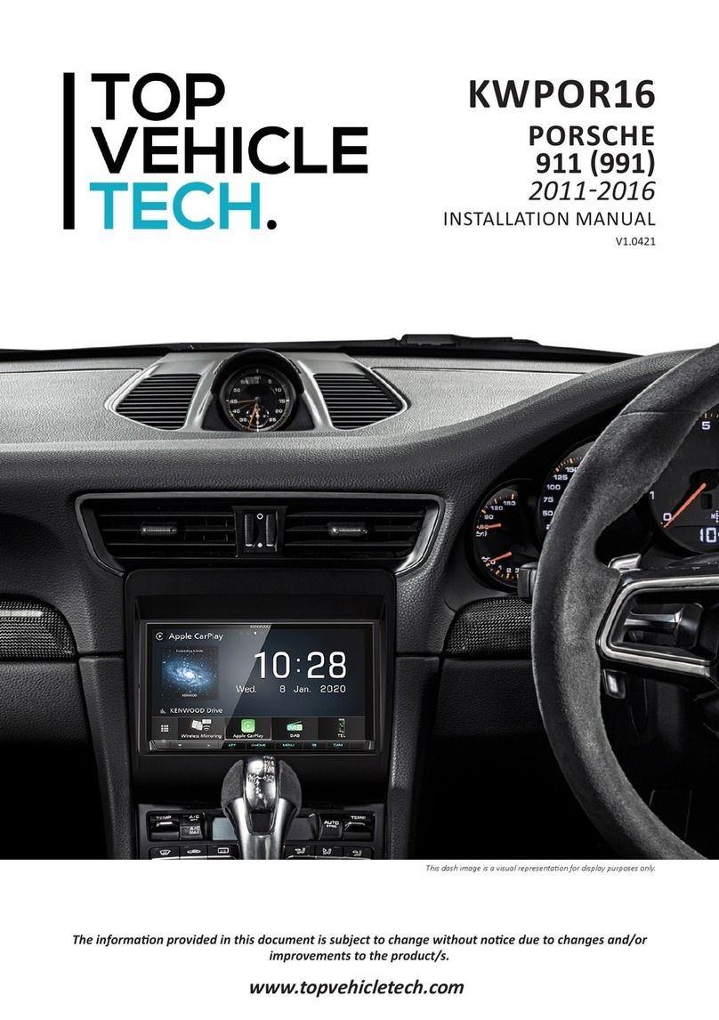TOP VEHICLE TECH KWPOR16 User manual