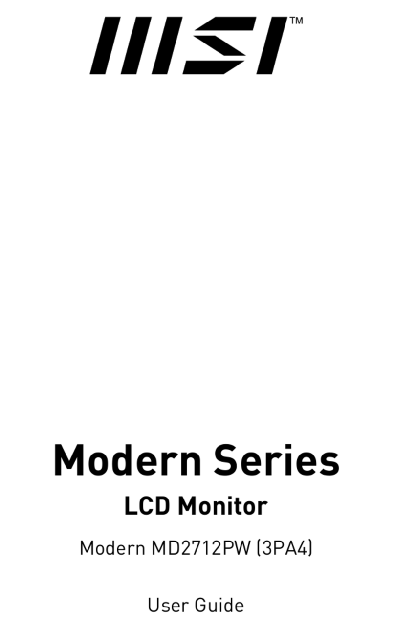MSI MD2712PW User manual MSI MD2712PW User manual