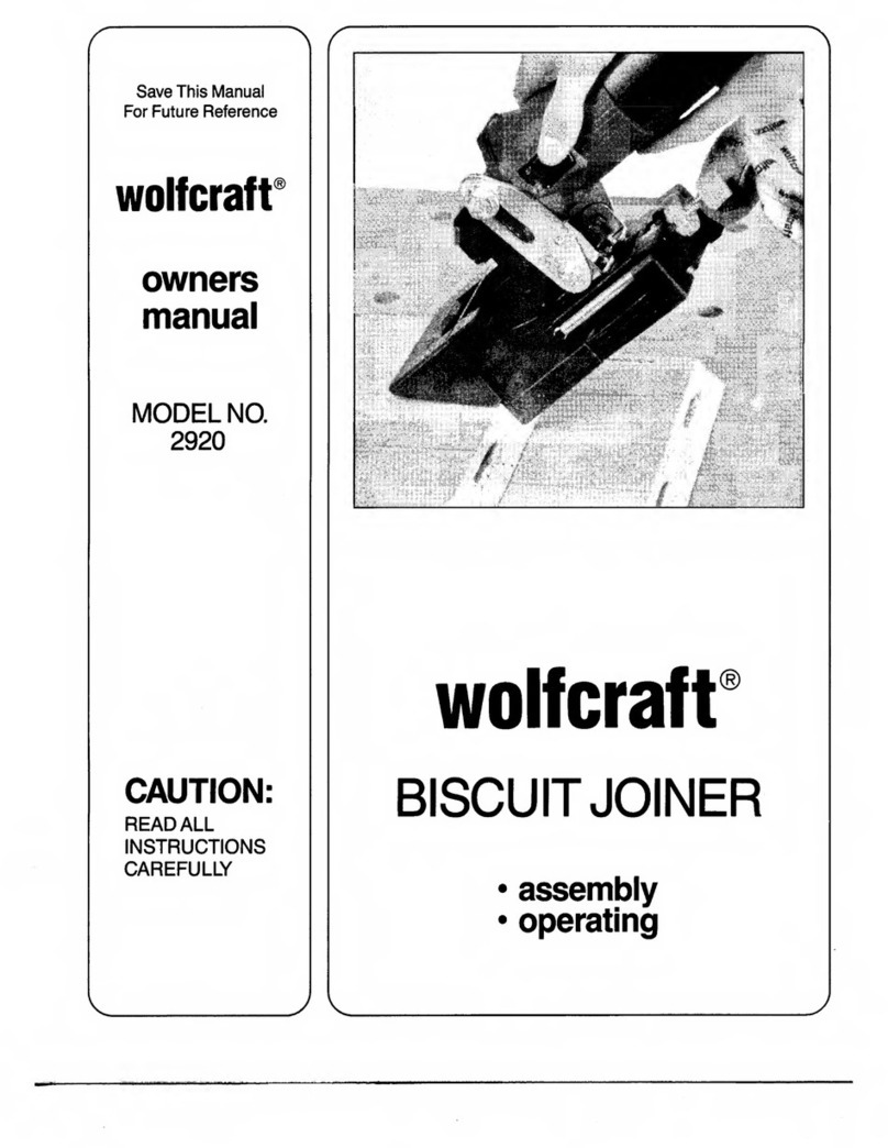 Wolfcraft 2920 owner's manual