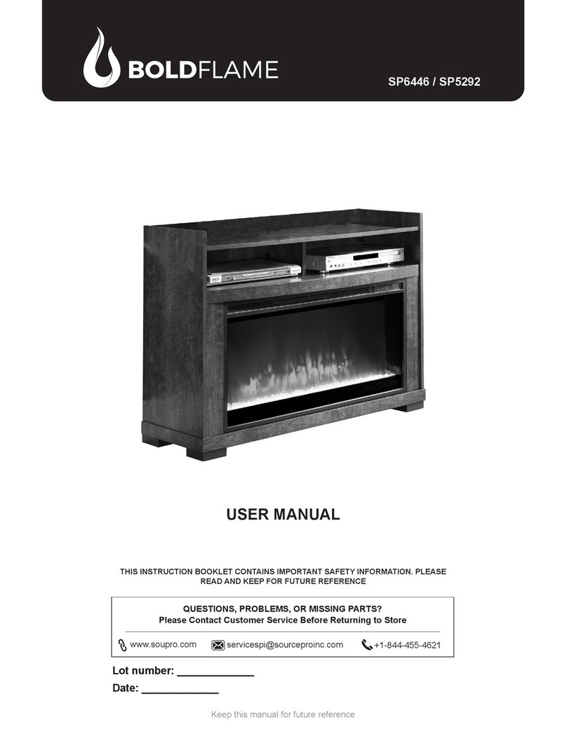 Boldflame SP6446 User manual