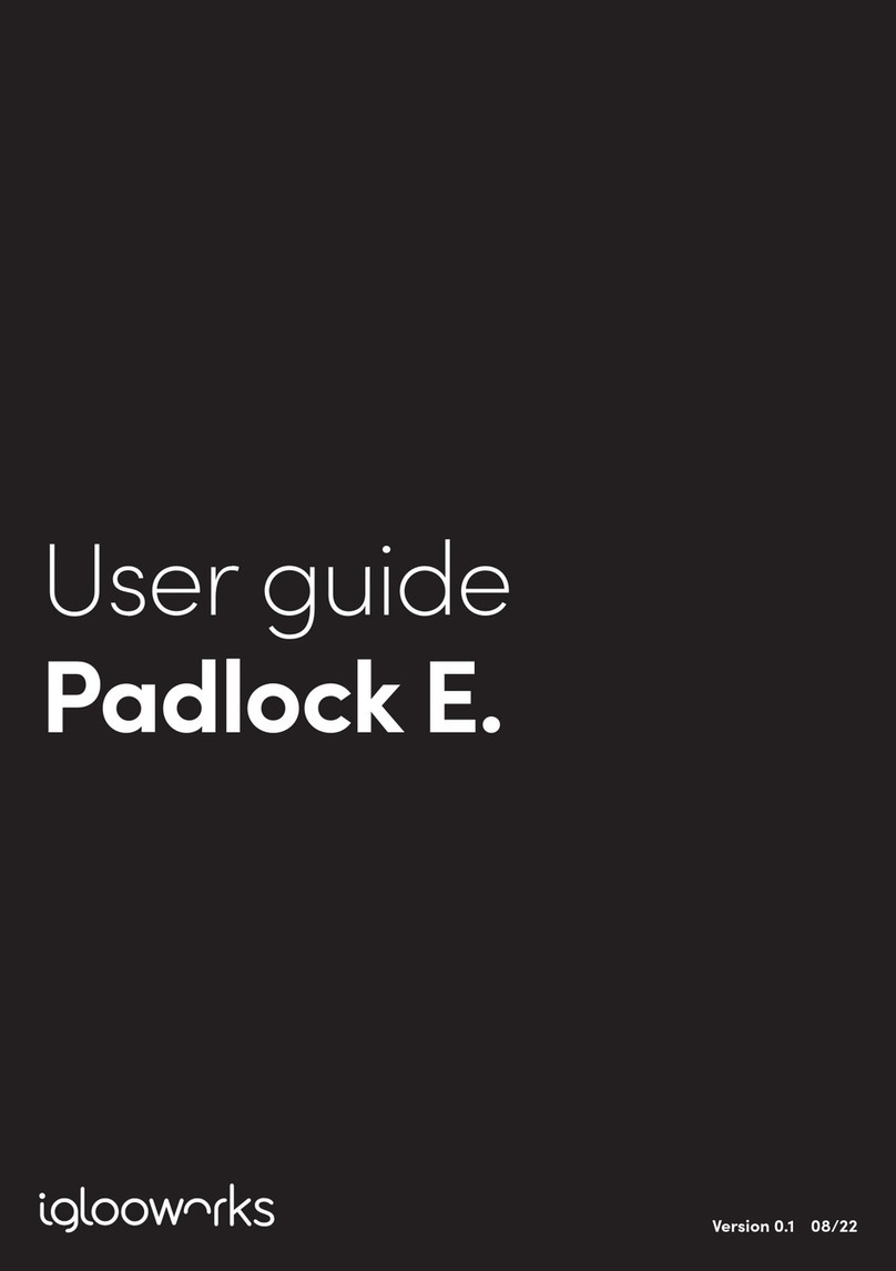 iglooworks Padlock E user guide