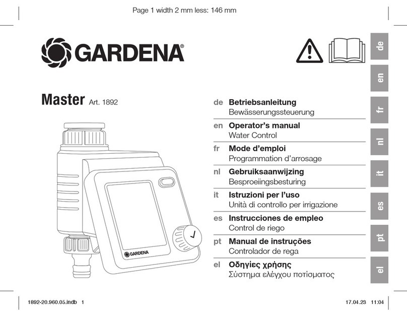 Gardena 1892 User manual