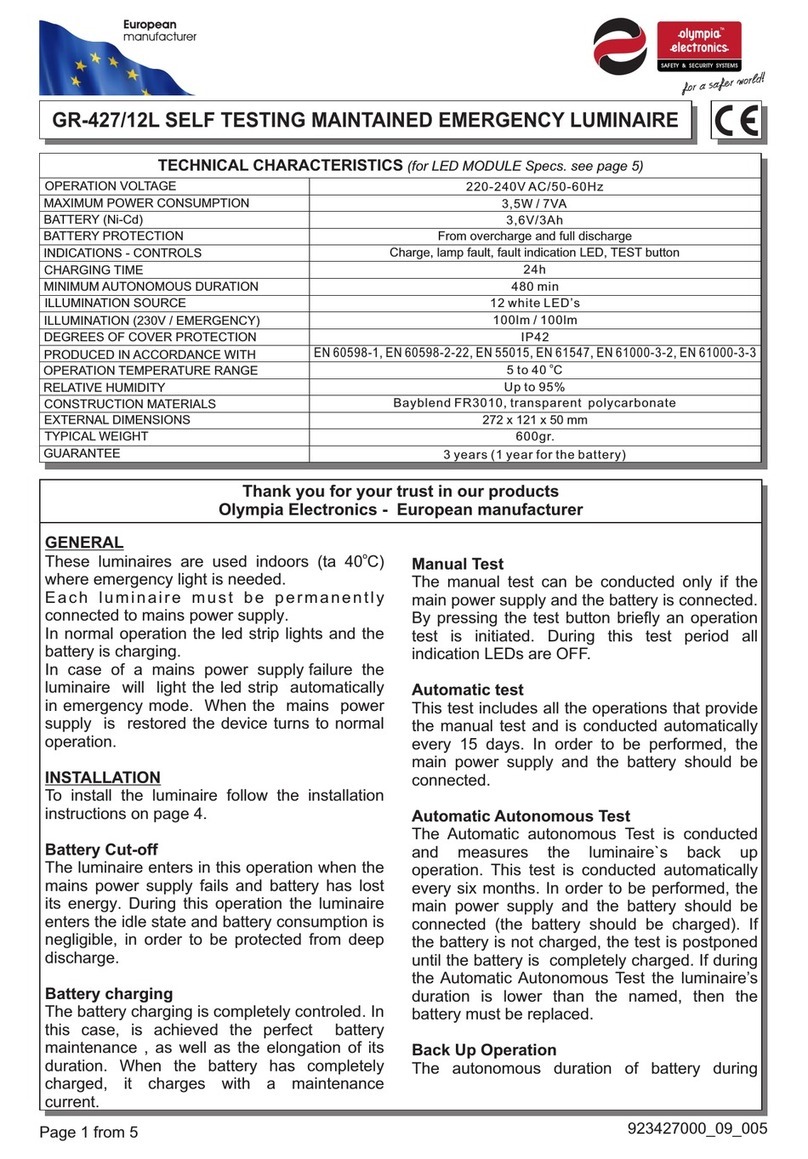olympia electronics GR-427/12L manual
