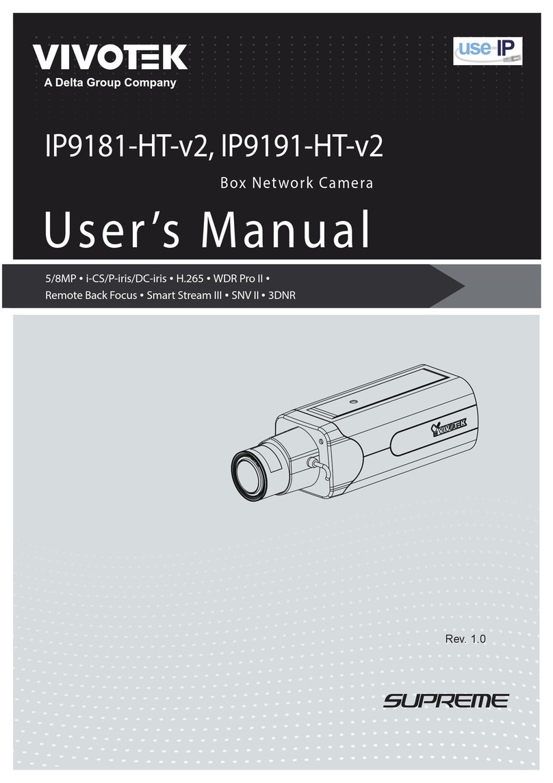 Delta Vivotek IP9181-HT-v2 User manual