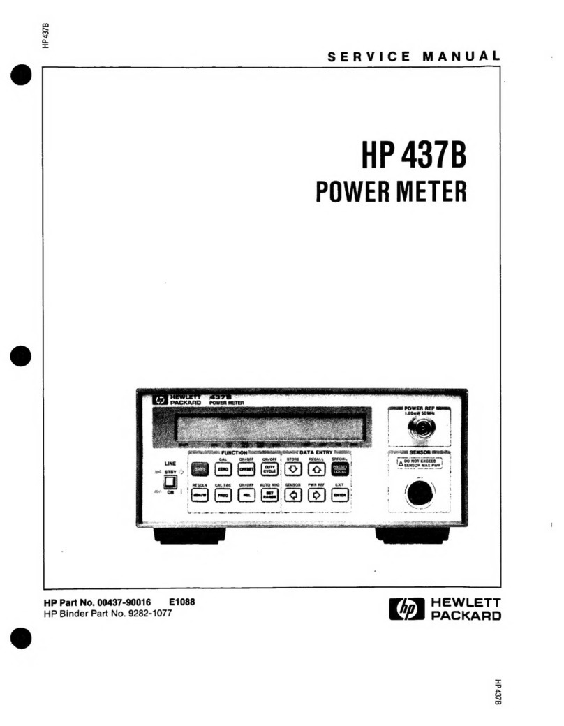 HP 437B User manual