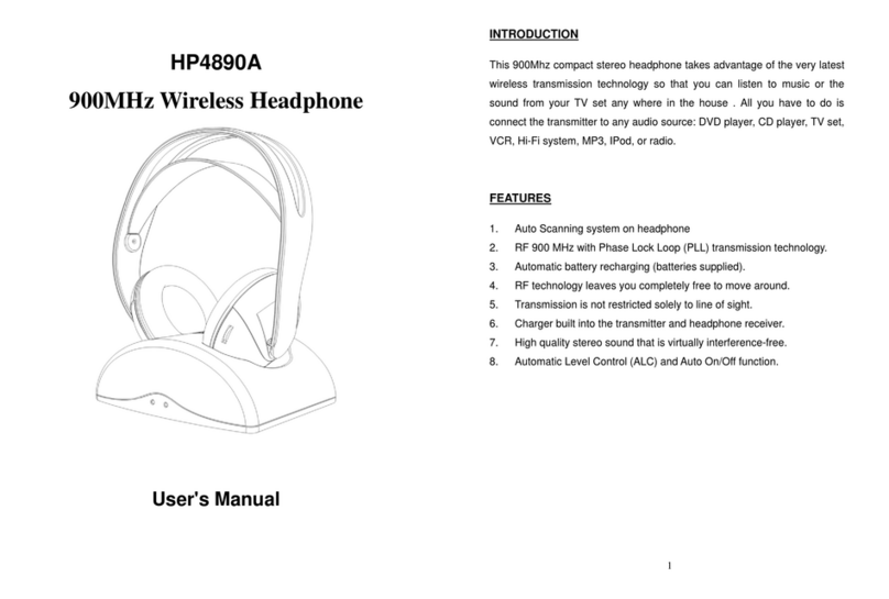Uni-Art HP4890A User manual