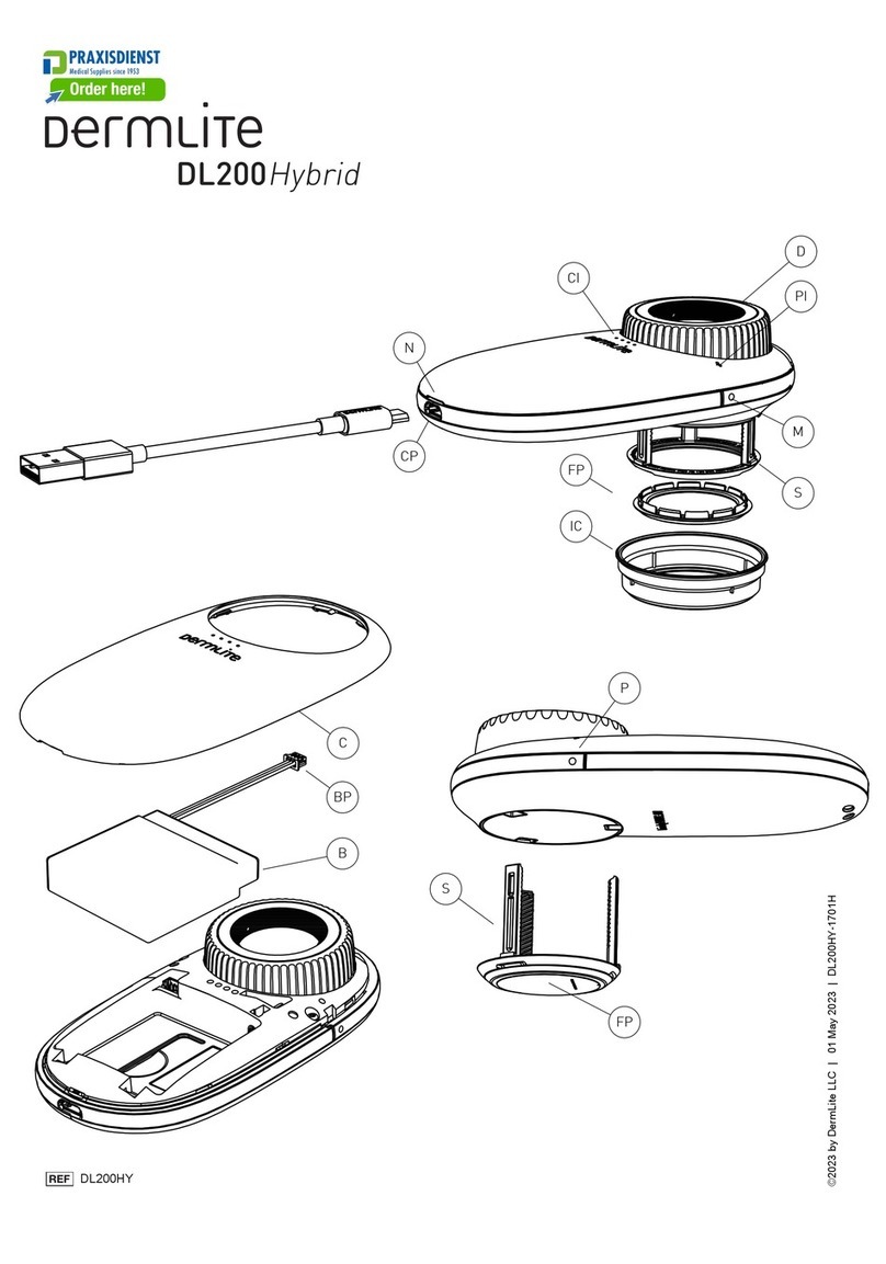 Dermlite DL200 manual