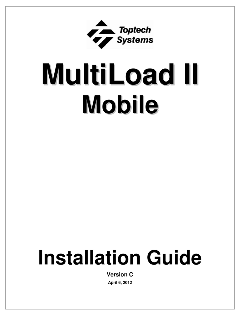 Toptech MultiLoad II installation guide