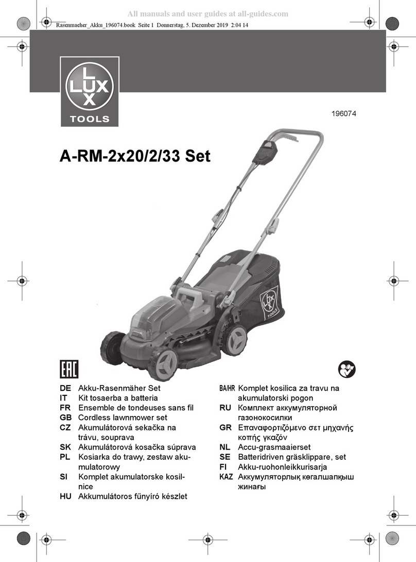Lux Tools A-RM-2x20/2/33 Set Original instructions