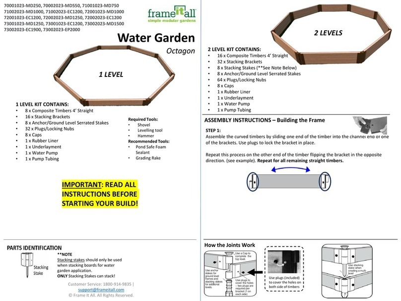 FRAME IT ALL 70001023-MD250 User manual