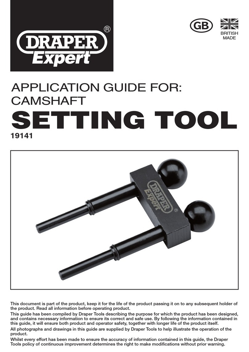 Draper 19141 Application guide